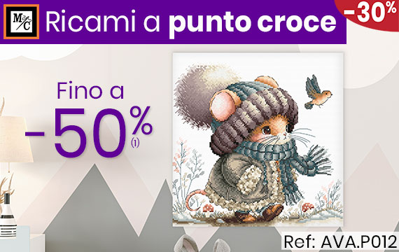 Ricami a punto croce