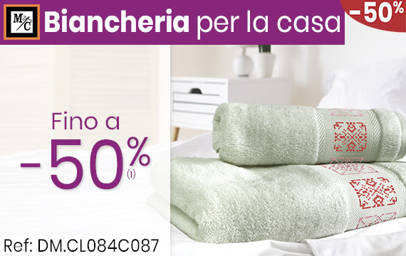 Biancheria per la casa