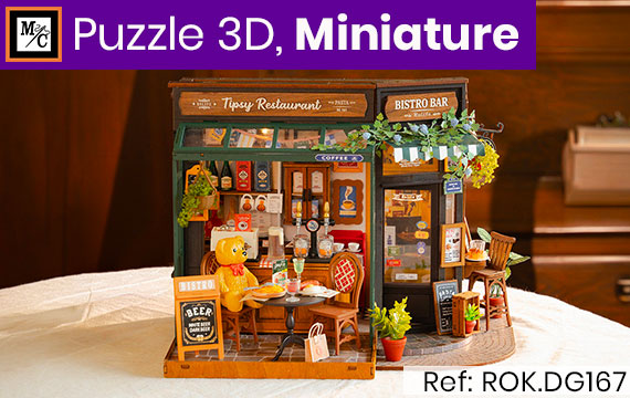 Puzzle 3D miniature