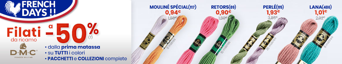 Offerta filati DMC