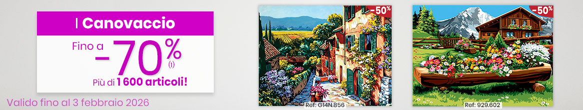 Canovaccio e arazzi da ricamare: penelope, mezzo punto e punto croce