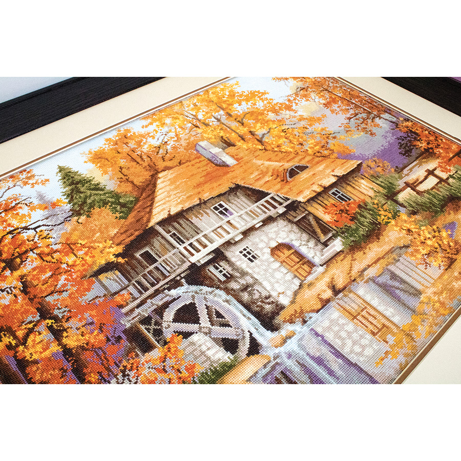 Yeesam Art® kit per punto croce contato per principianti ed esperti – set per ricamo fai da te fatto a mano, con schema, adatto come regalo di Natale e decorazione per la Yeesam Art® kit per punto croce contato per principianti ed esperti – set per ricamo fai da te fatto a mano, con schema, adatto come regalo di Natale e decorazione per la