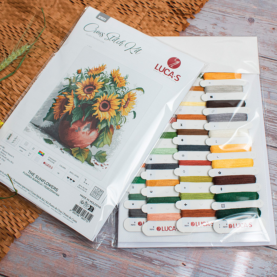 Acquista il kit punto croce per Cross Stitching I Girasoli Luca-S B7021, € 34,59