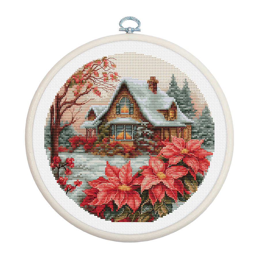 Kit Punto Croce Ultima Cena - 94x42 Cm Con Tessuto Stampato E Filo - Foto 7