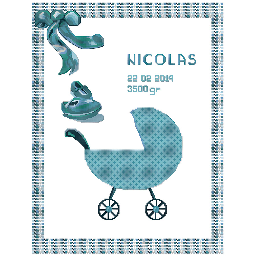 Awesocrafts Kit per ricamo a punto croce, kit di ricamo per libri e caffè, facile da montare, con motivo a croce (libro