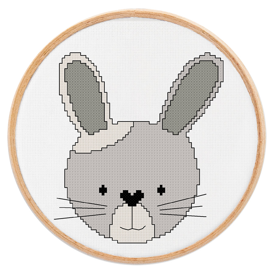 Patch Ricamata A Forma Di Lepre/Coniglio – Applique Con Striscia Adesiva Termoadesiva, Da Stirare O Cucire Su Abbigliamento E Accessori, 12x4,9 Cm - 2