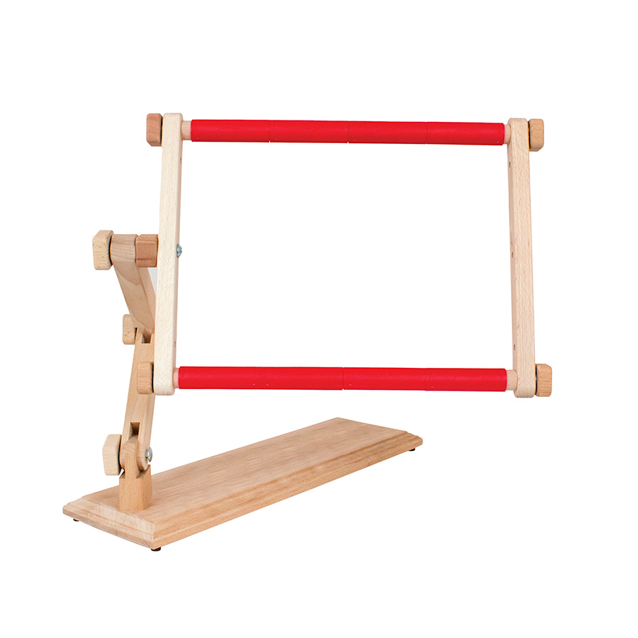 Telaio per ricamare Luca-S Telaio in legno con clip per tavolo