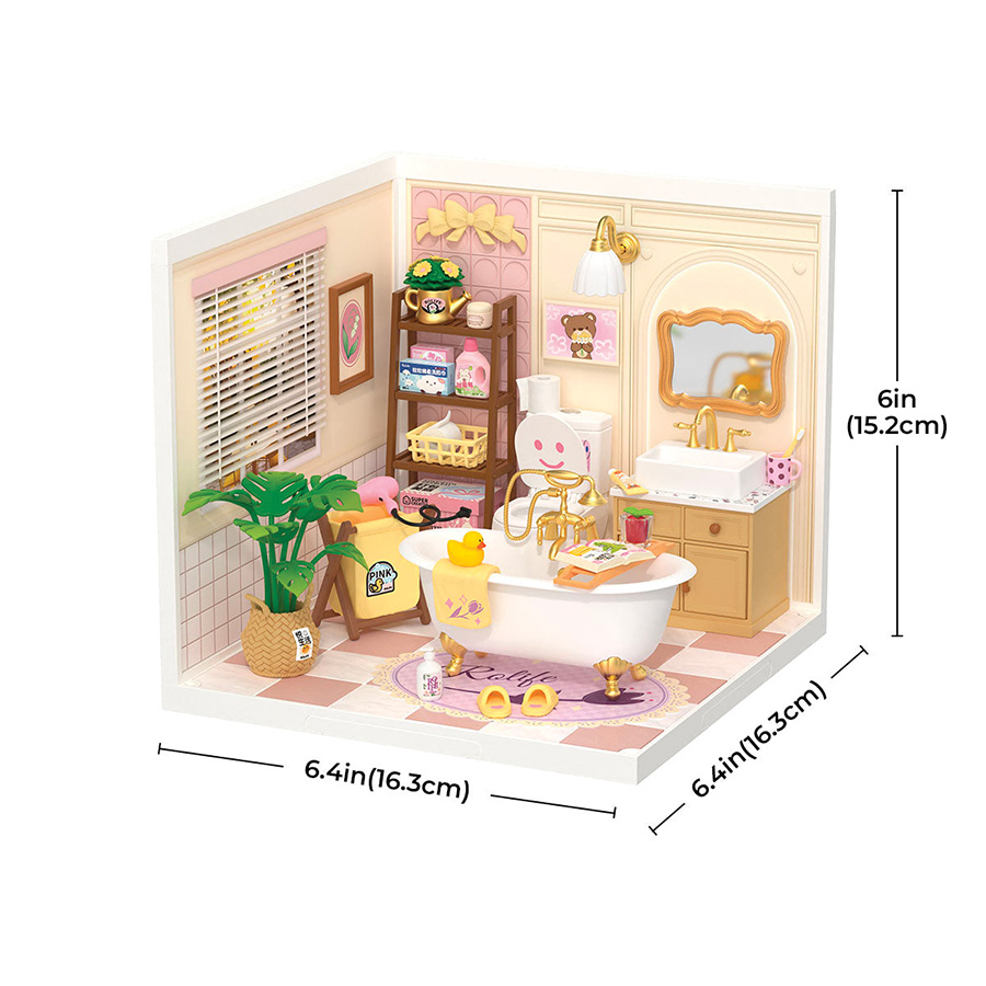 Odoria Miniatura 1/12 Culla Accessori Casa Bambole
