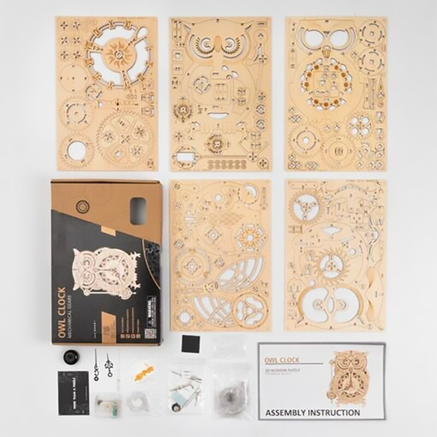 UGEARS Il Fiore Puzzle 3D Meccanico Per Bambini E Adulti - Set Di Costruzione Meccanica In Legno - Foto 10