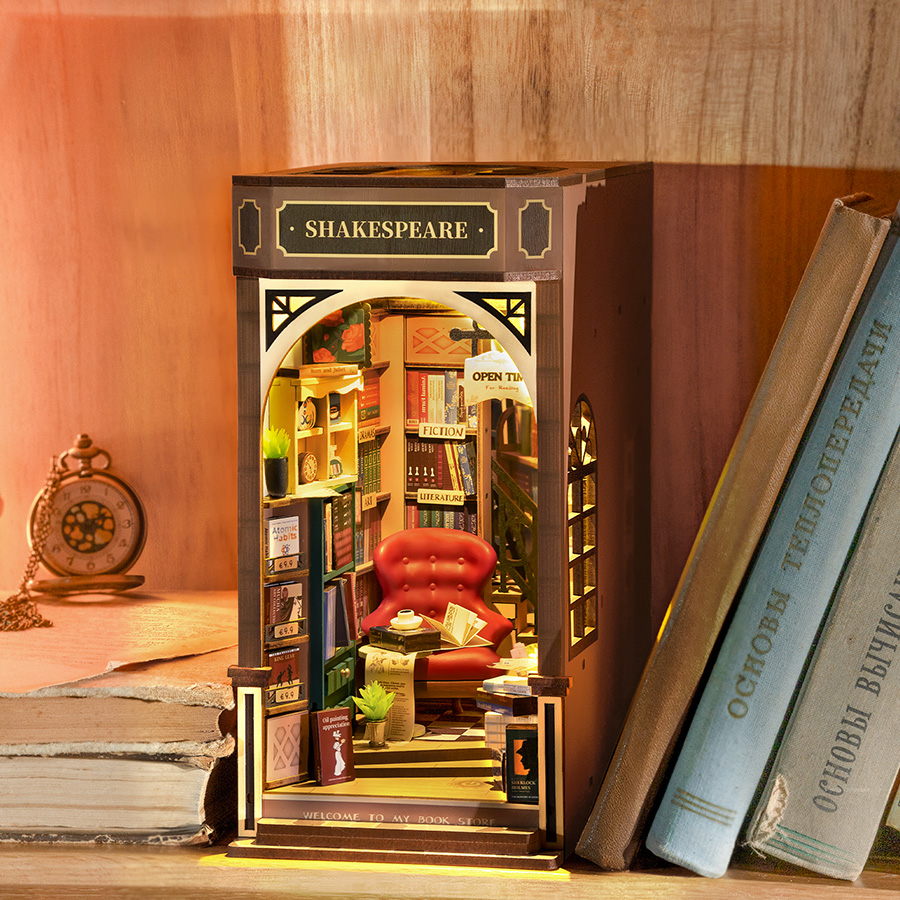 Libri In Miniatura Da Leggere Rolife Book Nook Kit Per Adulti