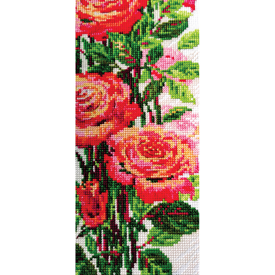 40 x 40 cm Multicolore RIOLIS Cuscino/Panel Spagnola Punta Set Punto Croce Cotone 