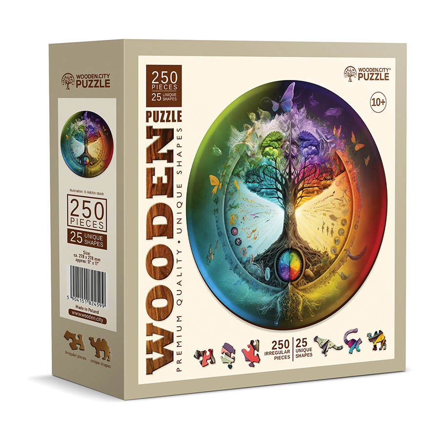 Puzzle per adulti da 5000 pezzi Puzzle in legno di qualità per alberi giganti Giocattoli per adulti per bambini