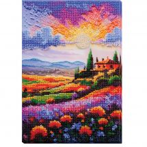 Kit Fai-da-te Per Ricamo Con Perline – Tigre Selvatica – Punto Croce 9CT, 40x50cm, Per Adulti E Principianti - 5