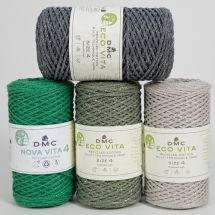 Filo di fantasia - DMC - Cuscinetto Eco Vita 4 - Effetto metallizzato