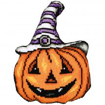 Kit cuscino fori grossi - Vervaco - Zucca felice