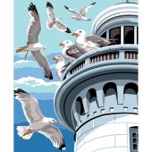 Canovaccio antico - Margot de Paris - I guardiani del faro - con matassine MOULINE DMC