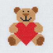 Kit di ricamo a punto croce per bambini - Anchor - Ed