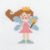 Kit di ricamo a punto croce per bambini - Anchor - Fata