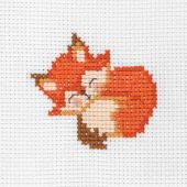 Kit di ricamo a punto croce per bambini - Anchor - Volpe