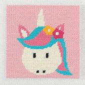 Kit di tela per bambini - Anchor - Liocorno