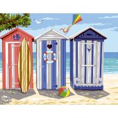 Canovaccio antico - Luc Créations - Cabine sulla spiaggia