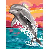 Canovaccio antico - SEG de Paris - Il salto - con matassine MOULINE DMC