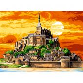 Canovaccio antico - SEG de Paris - Mont St Michel a colori