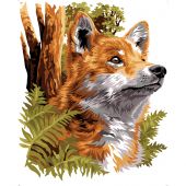 Canovaccio antico - SEG de Paris - Volpe - con matassine MOULINE DMC