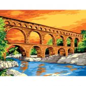Canovaccio antico - SEG de Paris - Il Pont du Gard