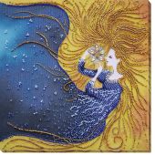 Kit di ricamo con perline - Abris Art - Ragazza stellata
