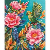 Kit di ricamo con perline - Abris Art - L'emozione della primavera
