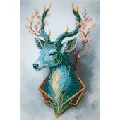 Kit di ricamo con perline - Abris Art - Spirito forestale