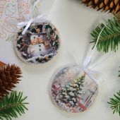 Kit di ricamo con perline - Abris Art - Ospite invernale