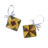 Kit di ricamo con perline - Abris Art - Motivo del sole