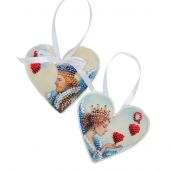 Kit di ricamo con perline - Abris Art - Amore regale