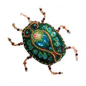 Kit di ricamo con perline - Abris Art - scarafaggio