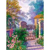 Kit ricamo diamante - Diamond Painting - Il giardino