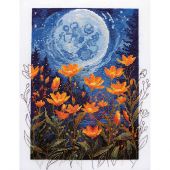 kit ricamo a punto croce - Abris Art - Contrasto notturno