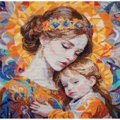 kit ricamo a punto croce - Abris Art - Amore incondizionato