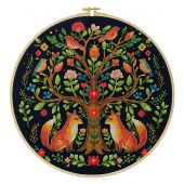 kit ricamo a punto croce - Abris Art - Racconti della foresta