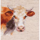 Kit Punto Croce - Alisa - Mucca