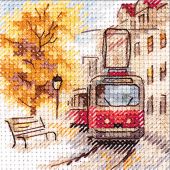 Kit Punto Croce - Alisa - Il tramway
