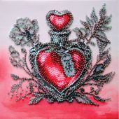 Kit di ricamo con perline - Abris Art - Pozione d'amore