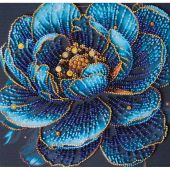Kit di ricamo con perline - Abris Art - Fiore reale