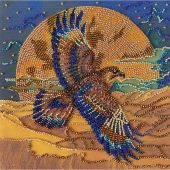 Kit di ricamo con perline - Abris Art - Ali del deserto