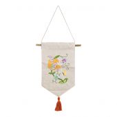 Kit per banner da ricamo - Anchor - fiori