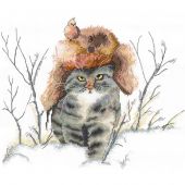 kit ricamo a punto croce - Andriana - La caccia del signore