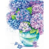 kit ricamo a punto croce - Andriana - L'estate senza fine