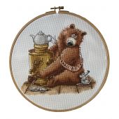 kit ricamo a punto croce - Andriana - Tea party