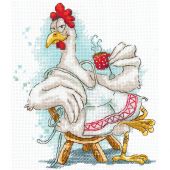 kit ricamo a punto croce - Andriana - Bevitore di tè